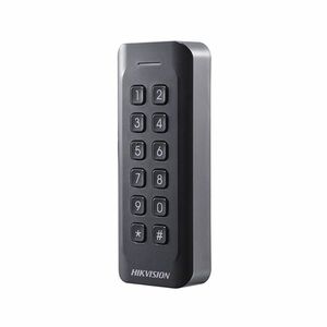 Cititor de proximitate RFID Hikvision DS-1802EK, EM, PIN/card, 125 KHz, watchdog, interior/exterior imagine