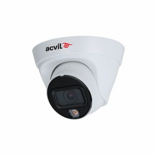 Camera supraveghere IP Dome Acvil Full Color ACV-IPDFC30-4M 2.0, 4 MP, lumina alba 15 m, 2.8 mm, microfon, PoE imagine