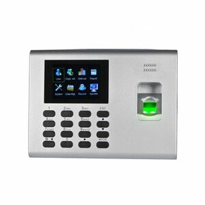 Controler de acces IP biometric ZKTeco TA-UA140ZLM-1, ecran 2.8 inch, parola, 500 amprente, 1.000 carduri, 50.000 evenimente imagine