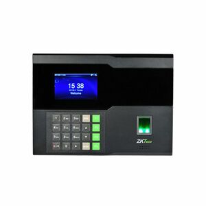 Controler de acces IP biometric ZKTeco TA-IN05A-W-1, WiFi, ecran 2.8 inch, parola, 3.000 amprente, 10.000 carduri, 100.000 evenimente imagine