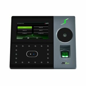 Controler de acces IP biometric ZKTeco TA-PFACE-202G-1, ecran 4.3 inch, 600 palme, 2.000 amprente, 1.200 fete, 10.000 carduri, 100.000 evenimente imagine