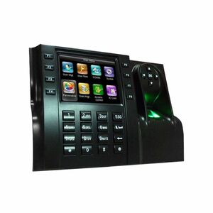 Controler de acces biometric IP ZKTeco TA-ICLOCK-560ZMM-12, ecran 3.5 inch, parola, 8.000 amprente, 10.000 carduri, 100.000 evenimente, PoE imagine