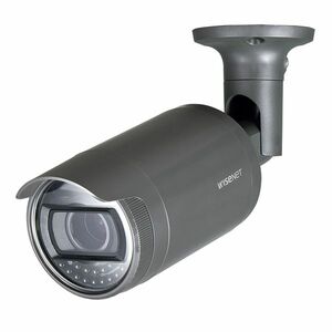 Camera supraveghere Hanwha Wisenet LNO-6070R, 2 MP, 3.2 - 10 mm, IR 30 m, slot card, PoE imagine