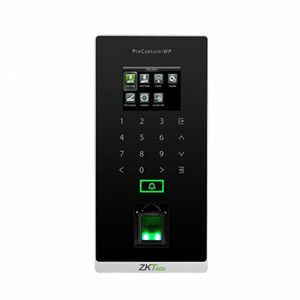 Controler de control acces IP biometric ZKTeco GL-PROCAPTUREWP-1, ecran 2.4 inch, EM, 20.000 amprente, 10.000 carduri, 100.000 evenimente imagine