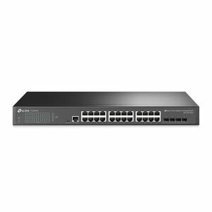 Switch cu 24 porturi Gigabit TP-Link TL-SG3428, 4 porturi SFP, 56 Gbps, 41.66 Mpps, 16.000 MAC, cu management imagine