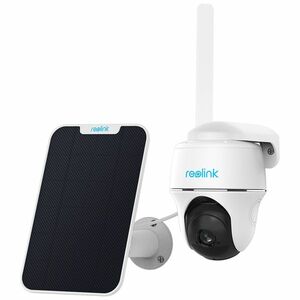 Camera supraveghere GSM 4G Speed Dome Reolink Go PT Plus, 4 MP, microfon, slot card, zoom digital 16x + panou solar imagine