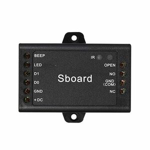 Controler de acces cu bluetooth SBOARD-BT, Wiegand, 1.000 utilizatori, card, cod PIN, control de pe telefon imagine