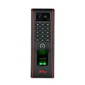 Cititor de proximitate biometric standalone TCP/IP ZKTeco ACO-TF1700-2, MF, 13.56 MHz, cod PIN, 3.000 amprente, 10.000 carduri, 50.000 evenimente imagine
