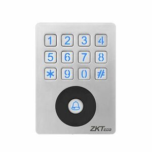 Cititor de proximitate standalone cu tastatura RFID ZKTeco ACC-SKW-PRO-H2-1, EM, cod PIN, 125 KHz, 5.000 utilizatori imagine
