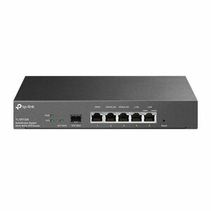 Router Gigabit Multi-WAN VPN SafeStream TP-Link TL-ER7206, 1 port WAN, 4 porturi LAN, 1 port SFP, 10/100/1000 Mbps imagine