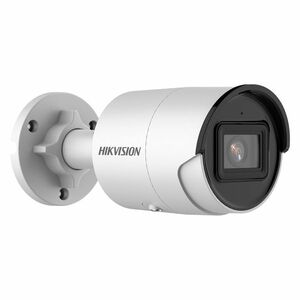 Camera supraveghere IP exterior Hikvision AcuSense DS-2CD2083G2-IU2, 8 MP, IR 40 m, 2.8 mm, PoE, slot card, microfon imagine
