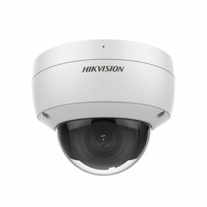 Camera supraveghere IP Dome Hikvision AcuSense DarkFighter DS-2CD2146G2-ISU, 4 MP, IR 30 m, 2.8 mm, microfon, slot card, PoE imagine