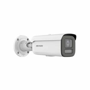 Camera supraveghere IP exterior Hikvision ColorVu DS-2CD2647G2T-LZS, 4 MP, 2.8 - 12 mm, motorizat, lumina alba 60 m, slot card, PoE imagine
