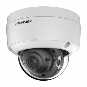 Camera supraveghere IP Dome Hikvision ColorVu DS-2CD2147G2-LSU(2.8MM)(C), 4 MP, 2.8 mm, lumina alba 30 m, PoE, microfon, slot card imagine