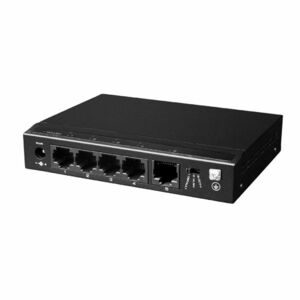 Switch ethernet PoE+ cu functie PoE Watchdog SF5P-HM, 4 porturi, 1Gbps, imagine