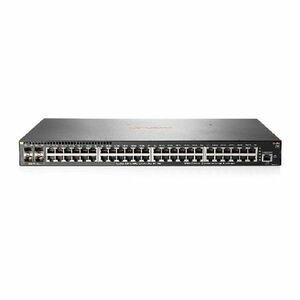 Switch cu 48 porturi Aruba JL355A, 176 Gbps, 16.000 MAC, 4 porturi SFP+, 1U, cu management imagine