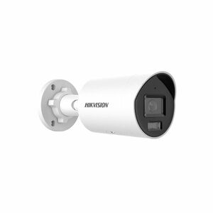 Camera supraveghere de exterior IP Hikvision AcuSense DS-2CD2026G2-IU(4MM)(D), 2MP, IR 40 m, 4 mm, slot card, microfon, PoE imagine