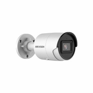 Camera supraveghere de exterior IP Hikvision AcuSense DS-2CD2043G2-I(4MM), 4MP, IR 40 m, 4 mm, slot card, PoE imagine