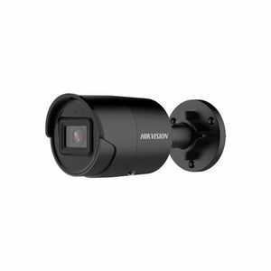 Camera supraveghere de exterior IP Hikvision AcuSense DS-2CD2063G2-IU(2.8MM)(BLACK), 6MP, IR 40 m, 2.8 mm, slot card, microfon, PoE imagine