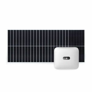 Sistem fotovoltaic 10kW, invertor trifazat On Grid WiFi si 22 panouri Canadian Solar, 120 celule, 455 W imagine