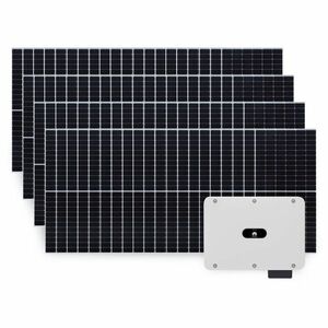Sistem fotovoltaic 36 kW, invertor trifazat On Grid WiFi si 80 panouri Canadian Solar, 120 celule, 455 W imagine