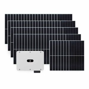 Sistem fotovoltaic 40 kW, invertor trifazat On Grid WiFi si 88 panouri Canadian Solar, 120 celule, 455 W imagine