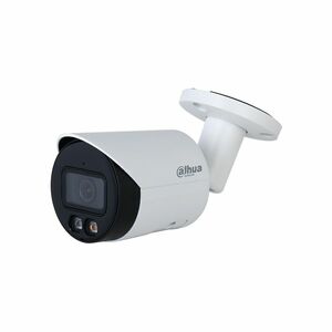 Camera supraveghere exterior IP Dahua cu iluminare duala WizSense IPC-HFW2549S-S-IL-0360B, 5 MP, lumina alba 30 m, 3.6 mm, slot card, PoE imagine