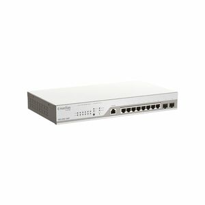 Switch cu 24 porturi Gigabit D-Link DBS-2000-10MP, 20 Gbps, 14.88 Mpps, 2x SFP, 8000 MAC, PoE, cu management imagine