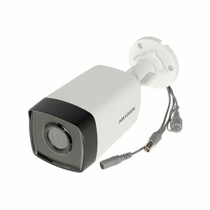 Kit Camera supraveghere exterior Hikvision TurboHD DS-2CE17D0T-IT3F C, 2 MP, IR 40 m, 2.8 mm + alimentator imagine