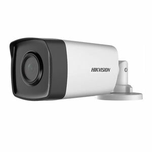 Camera supraveghere exterior Hikvision TurboHD 4.0 DS-2CE17H0T-IT5F, 5 MP, IR 80 m, 3.6 mm + alimentator imagine