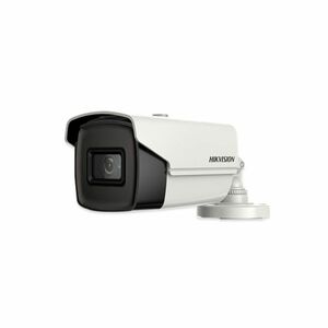 Kit Camera supraveghere exterior Hikvision DS-2CE16U1T-IT1F, 8 MP, 2.8 mm, IR 30 m + alimentator imagine