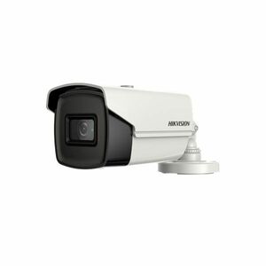 Kit Camera supraveghere exterior HikVision TurboHD DS-2CE16U1T-IT5F, 8 MP, IR 80 m, 3.6 mm + alimentator imagine
