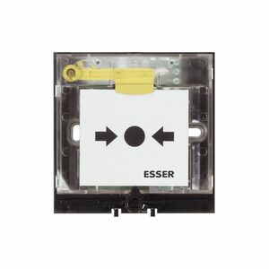 Modul electronic buton mic Esser 804956, cu geam, cu releu, fara izolator de bucla imagine