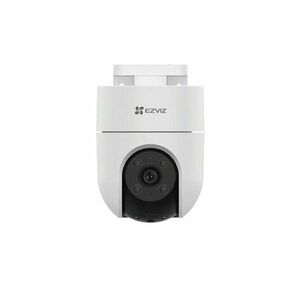 Camera supraveghere wireless IP WiFi PT Ezviz Full color H8C 2MP, IR/lumina alba 30 m, 4 mm, slot card, microfon, detectare miscare imagine