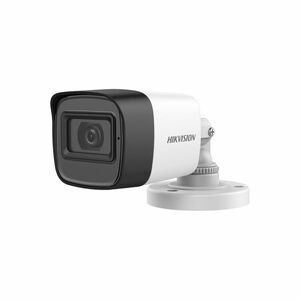Camera supraveghere exterior Hikvision DS-2CE16H0T-ITPFS3, 5 MP, IR 25, 3.6 mm, microfon imagine