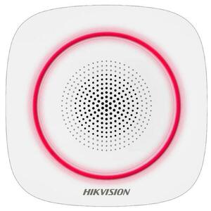 Sirena interior wireless Hikvision AX PRO DS-PS1-II-WE-R, 110dB, 868MHz, LED rosu imagine