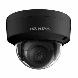 Camera supraveghere IP Dome Hikvision Acusense DS-2CD2146G2-ISUBC, 4 MP, 2.8 mm, IR 30 m , PoE, microfon, slot card, neagra imagine
