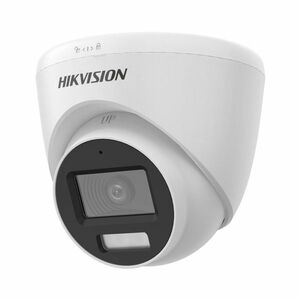 Camera supraveghere Dome Hikvision Smart Hybrid Light Turret DS-2CE78K0T-LFS, 5 MP, IR 40 m, lumina alba 20 m, 2.8 mm imagine