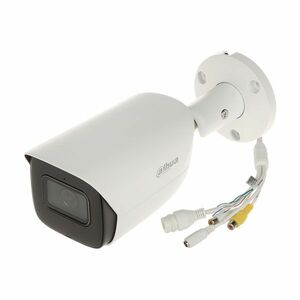 Camera supraveghere exterior IP Dahua WizMindS IPC-HFW5541E-ASE-0360B-S3, 5MP, 3.6 mm, IR 50 m, microfon, slot card, ePoE imagine