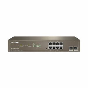 Switch cu 8 porturi IP-COM G3310P-8-150W, 20 Gbps, 14.9 Mpps, cu management imagine