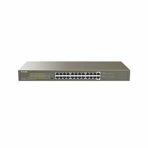 Switch cu 24 porturi IP-COM G1124P-24-250W, 48 Gbps, 35.7 Mpps, 8000 MAC, PoE, fara management imagine