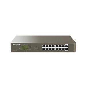 Switch cu 16 porturi IP-COM G1116P-16-150W, 32 Gbps, 23.6 Mpps, PoE, fara management imagine