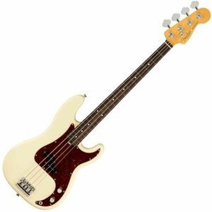 Fender American Professional II Precision Bass RW Olympic White imagine