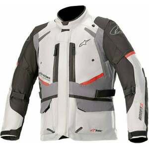 Alpinestars Andes V3 Drystar Jacket Ice Gray/Dark Gray XL Geacă textilă imagine