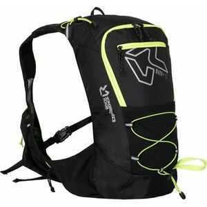 Rock Experience Mach 12 Trail Running Backpack Caviar/Safety Yellow UNI Rucsac de alergare imagine