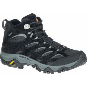 Merrell Men's Moab 3 Mid GTX Black/Grey 45 Pantofi trekking de bărbați imagine