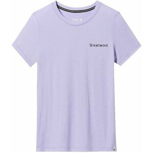 Smartwool Women's Explore the Unknown Graphic Short Sleeve Tee Slim Fit Ultra Violet S Tricou imagine