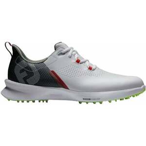 Footjoy FJ Fuel Mens Golf Shoes White/Navy/Lime 40, 5 imagine