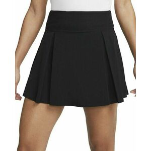 Nike Dri-Fit Advantage Regular Womens Tennis Skirt Black/White S imagine