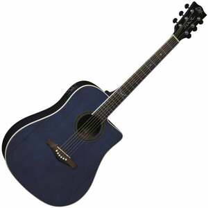 Eko guitars NXT D100ce Blue imagine
